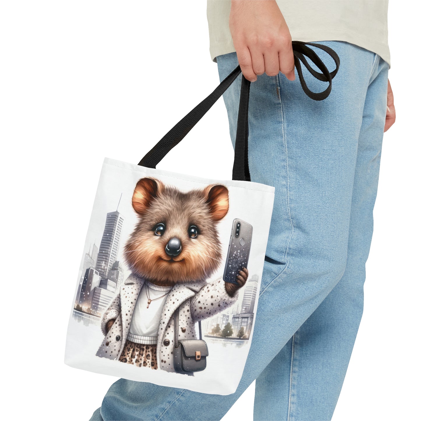 Tote Bag, Australian Animals, Quokka, Personalised/Non-Personalised Tote bag