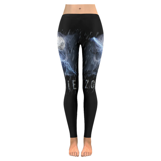 zombie Women's Low Rise Leggings (Invisible Stitch)