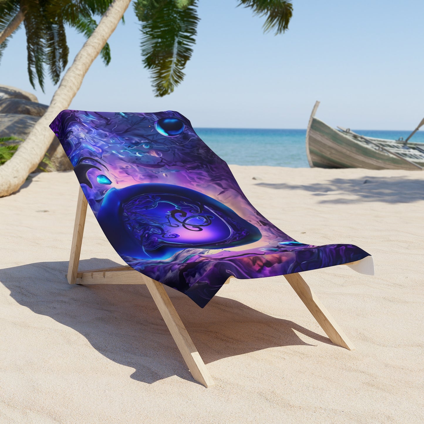 Beach Towel, Mystical, Polycotton Towel, 2 sizes Available