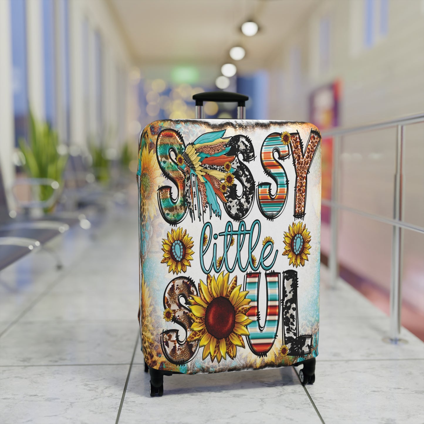 Luggage Cover, Country and Western, Sassy Little Soul, awd-1015