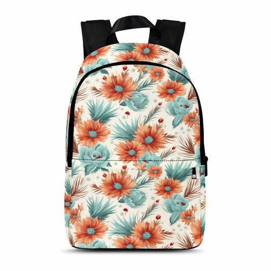 Boho Floral  Adult Casual Backpack