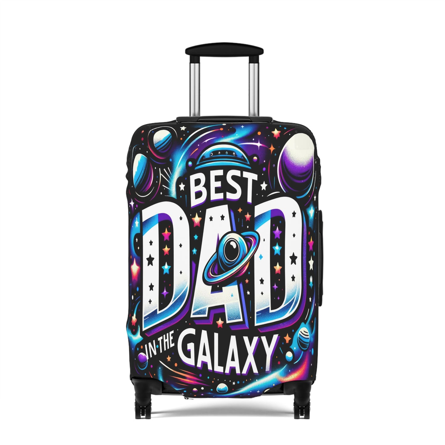 Luggage Cover, Best Dad in the Galaxy, awd-1463