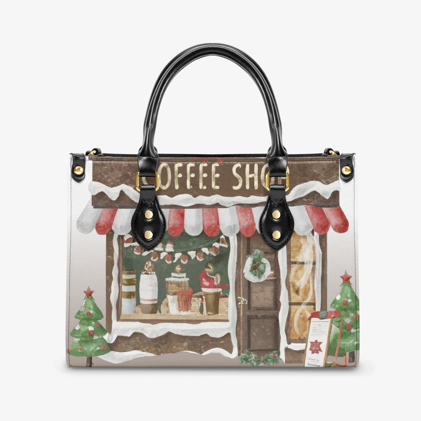 Women's Tote Bag - Magical Christmas - Coffee Shop