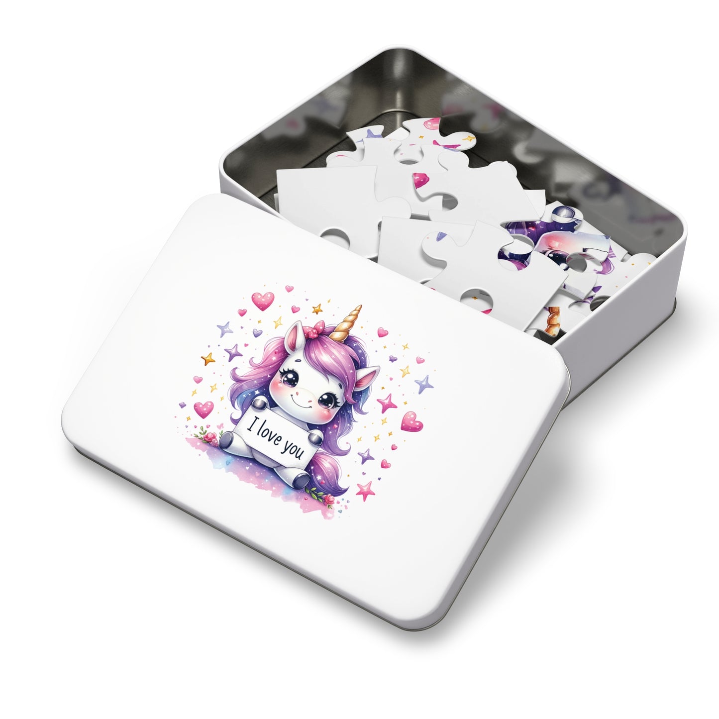 Jigsaw Puzzle, Unicorn, Personalised/Non-Personalised (30, 110, 252, 500,1000-Piece)