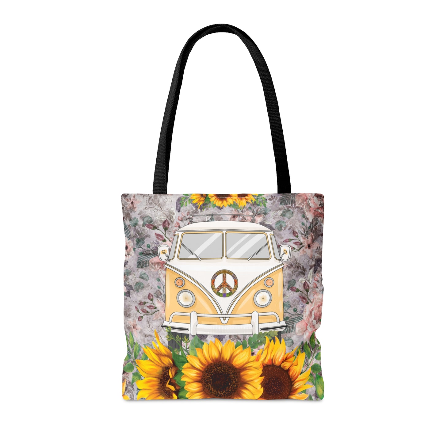 Tote Bag, Sunflowers, Combi Van Tote bag