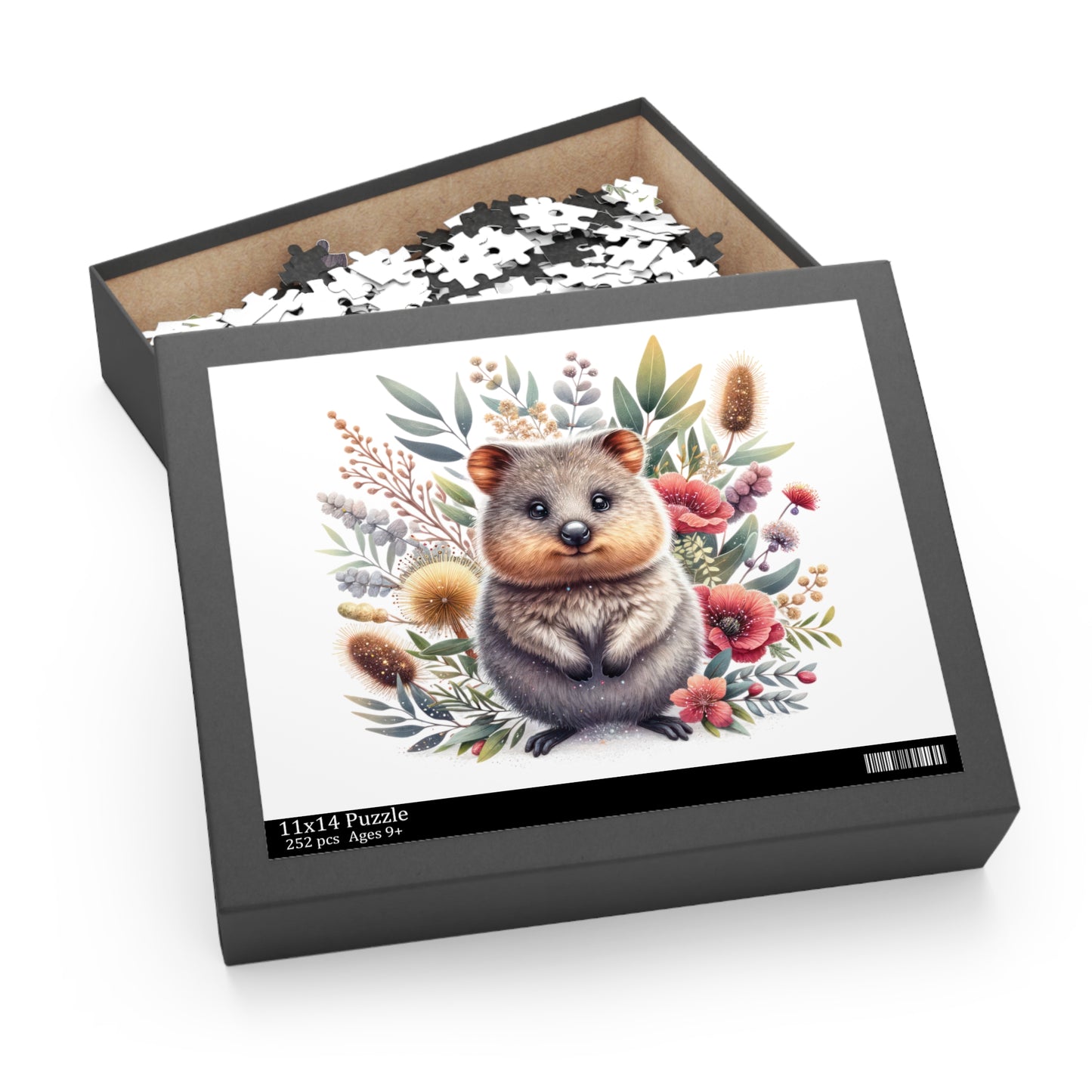 Personalised/Non-Personalised Puzzle, Quokka (120, 252, 500-Piece)