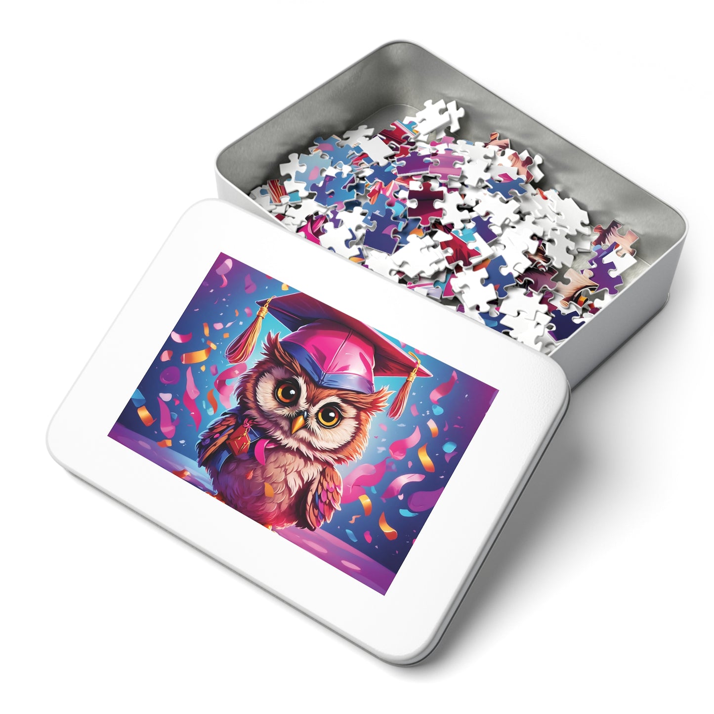 Jigsaw Puzzle, Owl, Personalised/Non-Personalised (30, 110, 252, 500,1000-Piece)