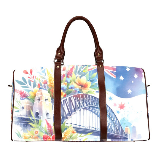 Sydney Harbour Bridge awd1315 Waterproof Travel Bag/Small (Model 1639)