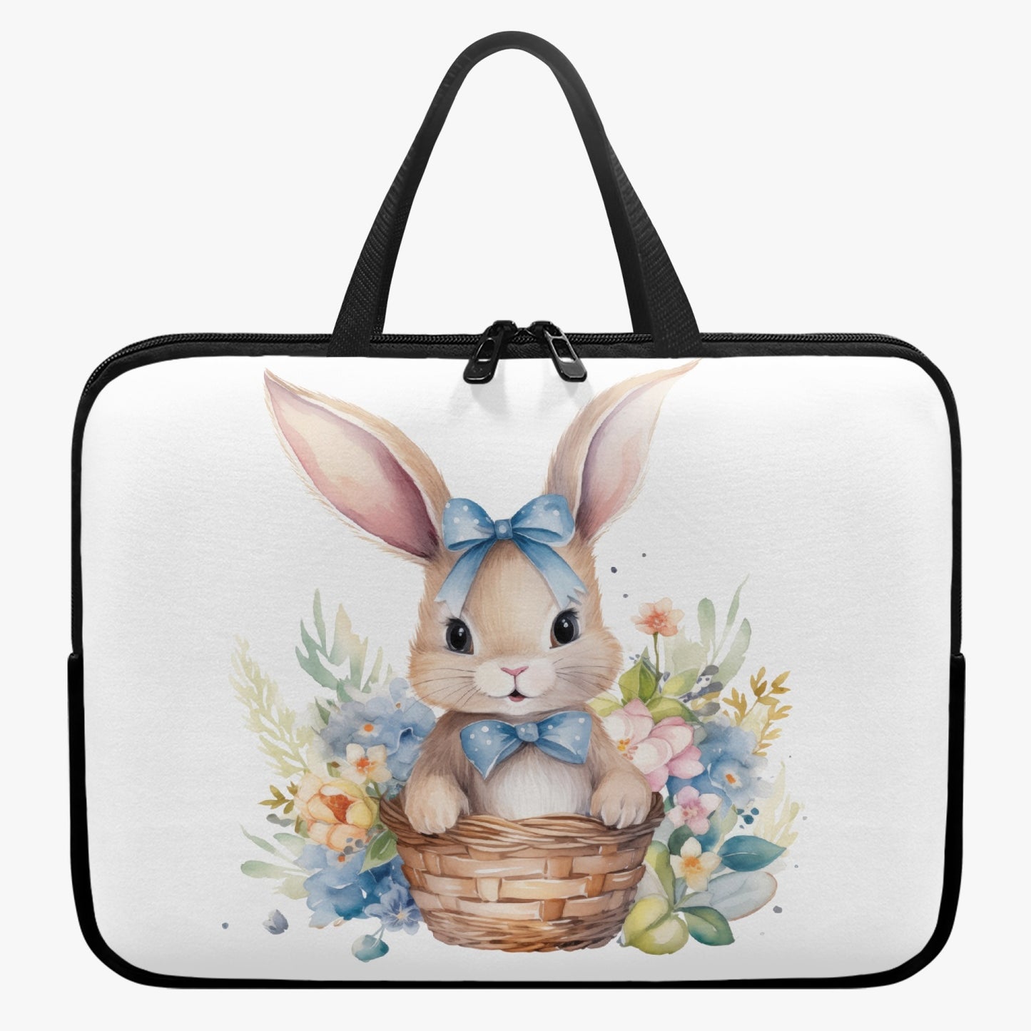 Laptop Sleeve with Handles - Rabbit