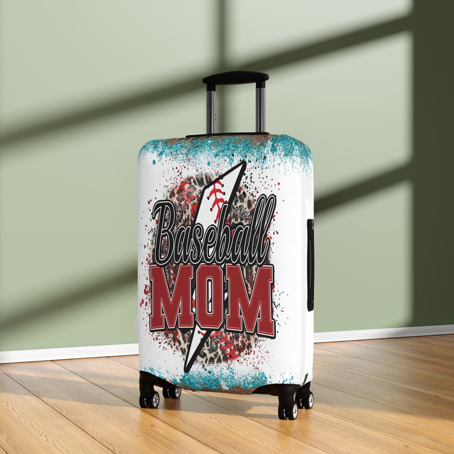 Luggage Cover, Baseball Mom, awd-310