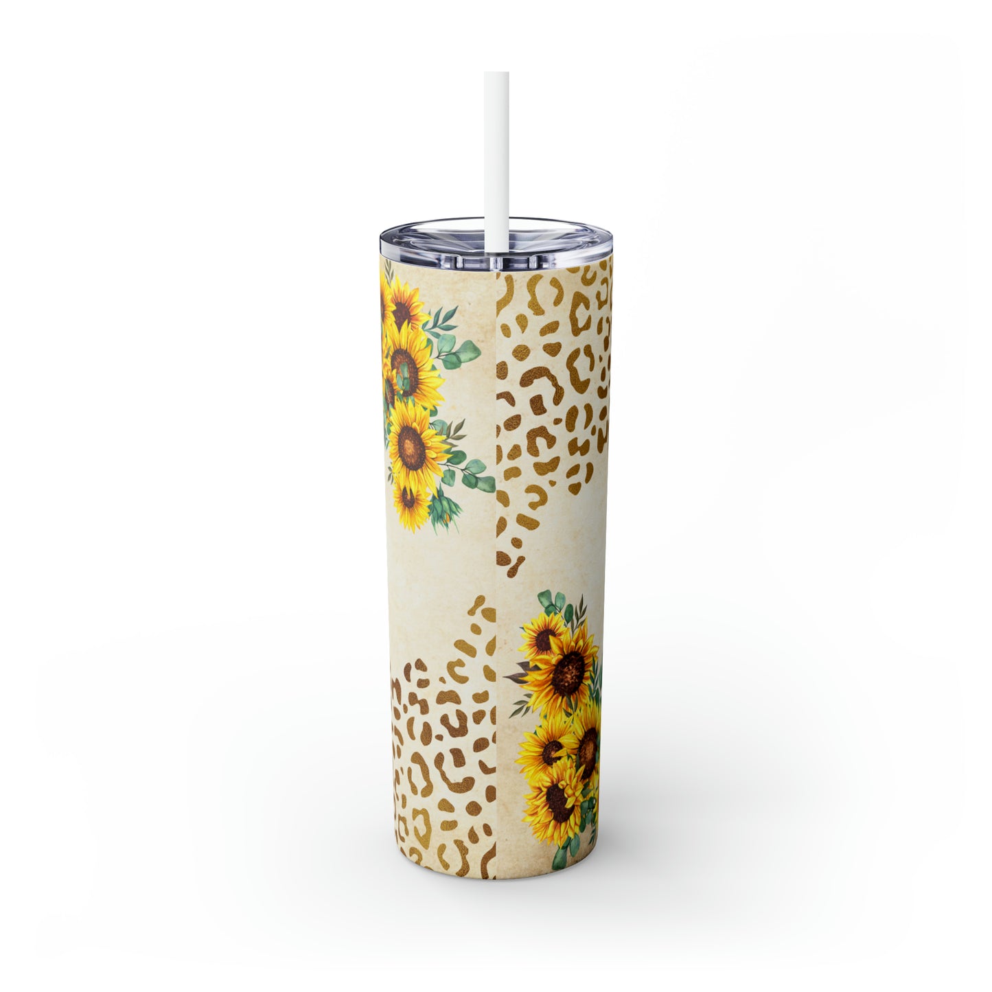 Skinny Tumbler with Straw, 20oz, Nurse