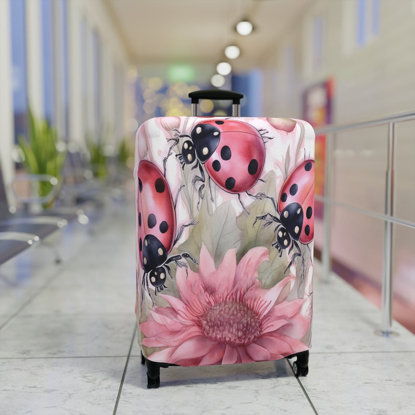 Luggage Cover, Floral, Ladybirds, awd-332