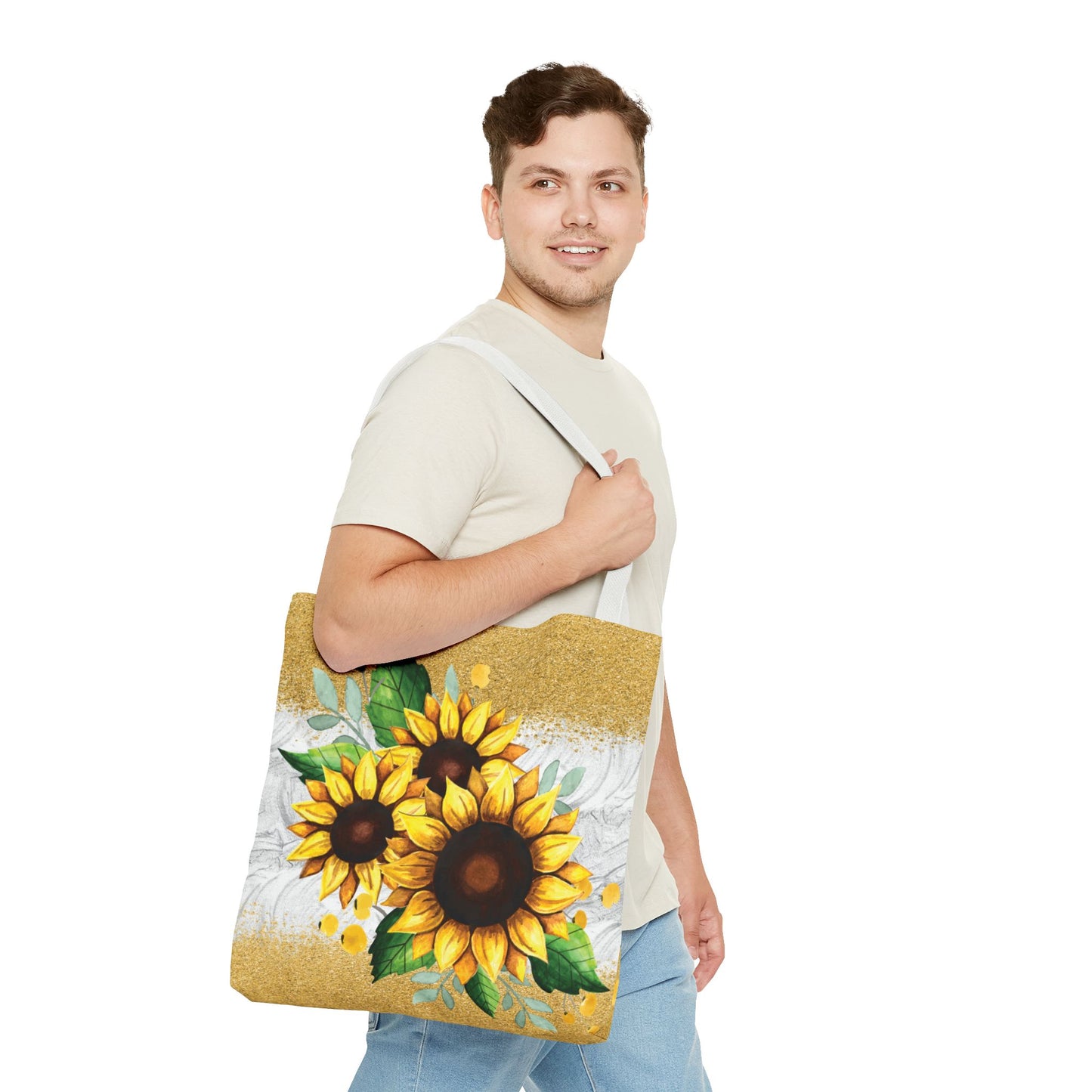 Tote Bag, Sunflowers, Tote bag