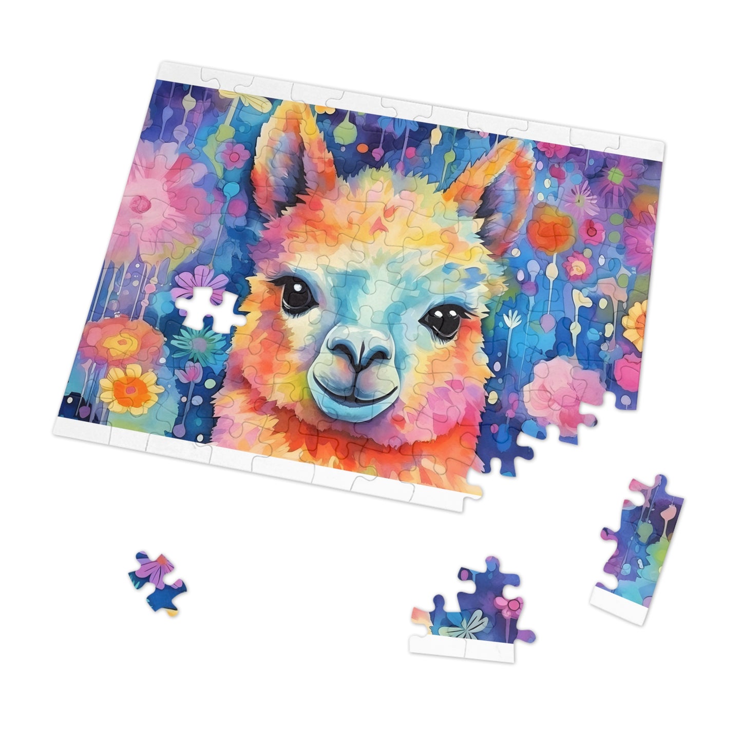 Jigsaw Puzzle, Llama, Personalised/Non-Personalised (30, 110, 252, 500,1000-Piece)