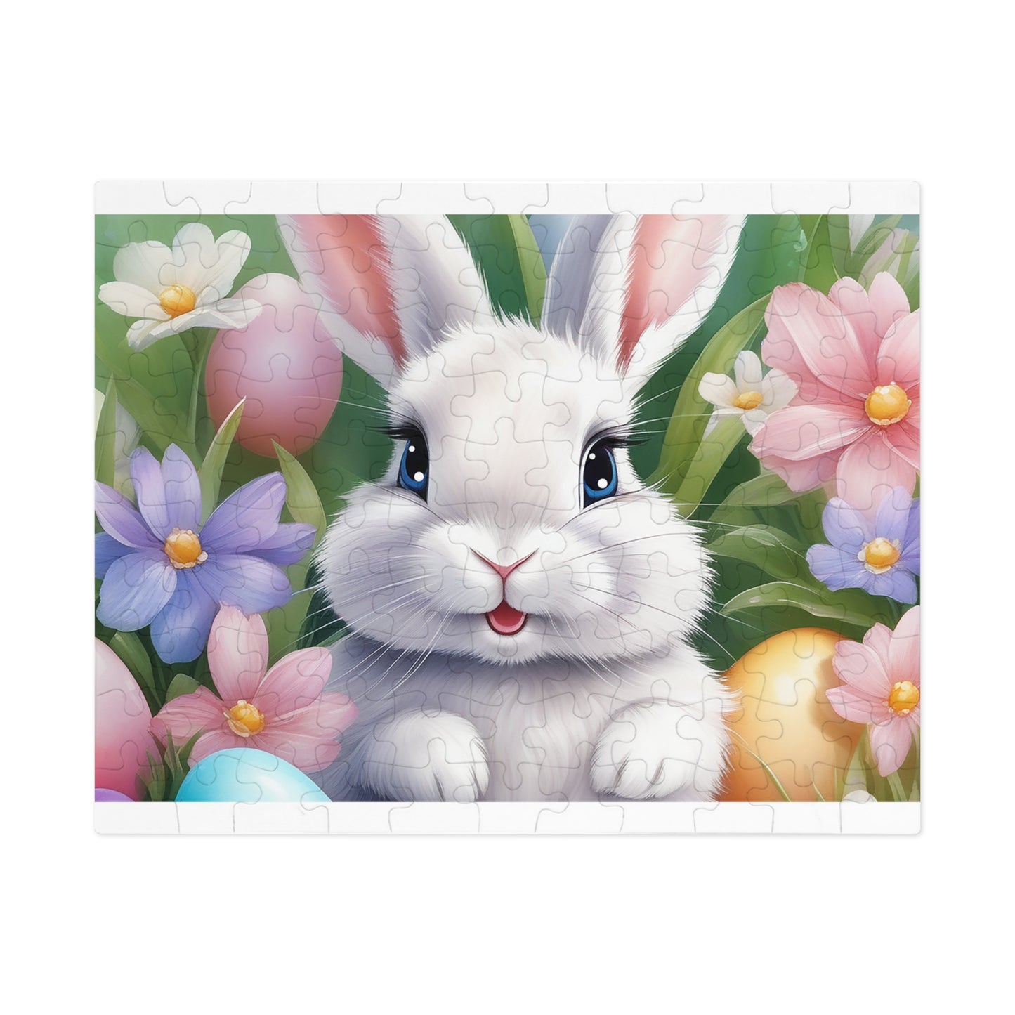 Puzzle, Easter, Rabbit, Personalised/Non-Personalised (30, 110, 252, 500,1000-Piece) awd-648