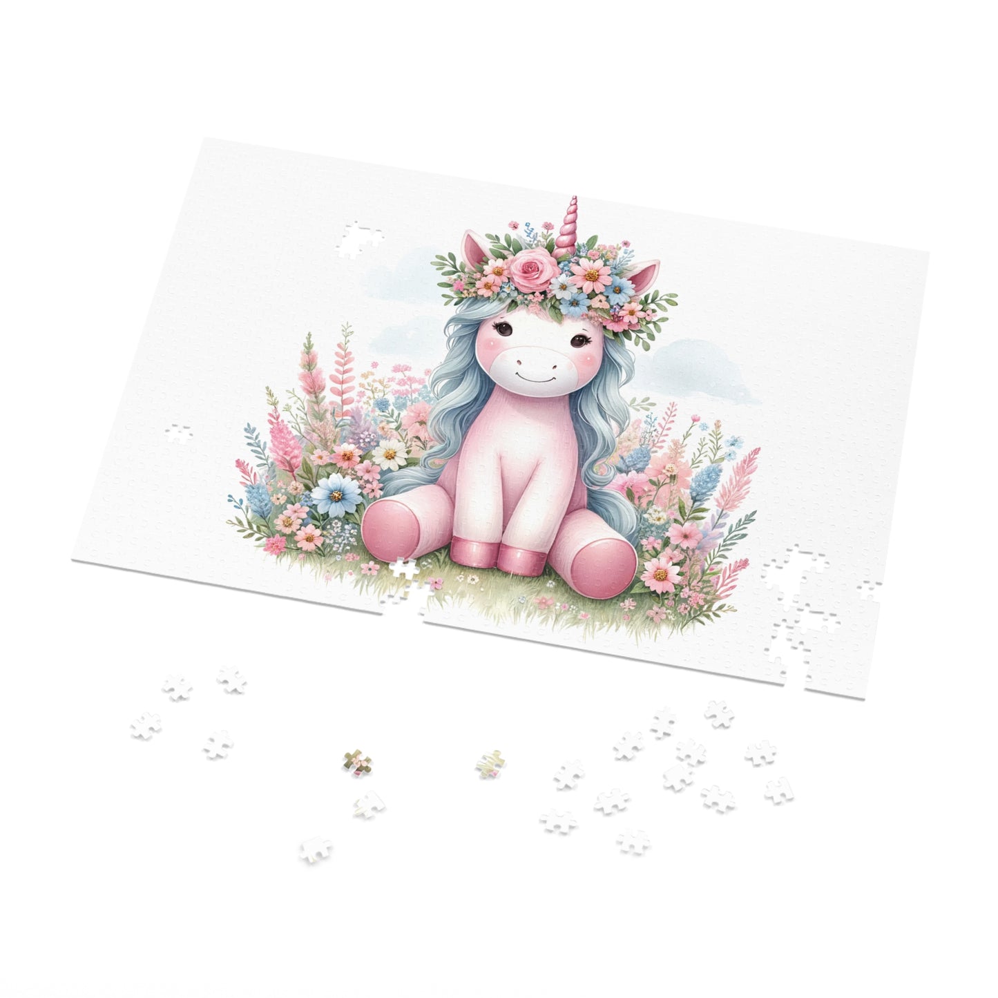 Jigsaw Puzzle, Unicorn, Personalised/Non-Personalised (30, 110, 252, 500,1000-Piece)