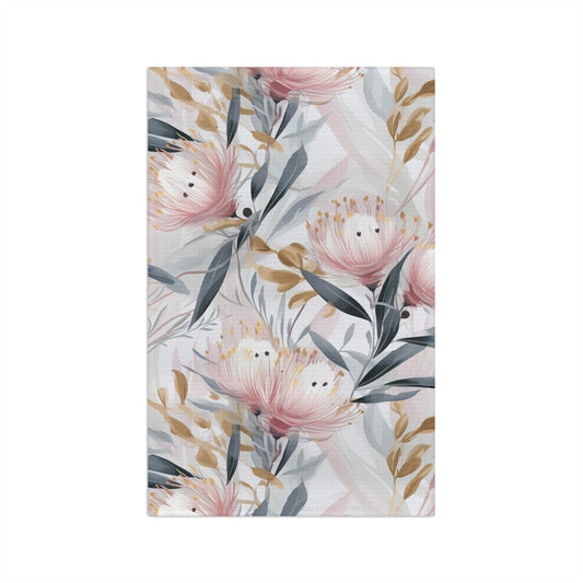 Microfiber Tea Towel Australian Floral