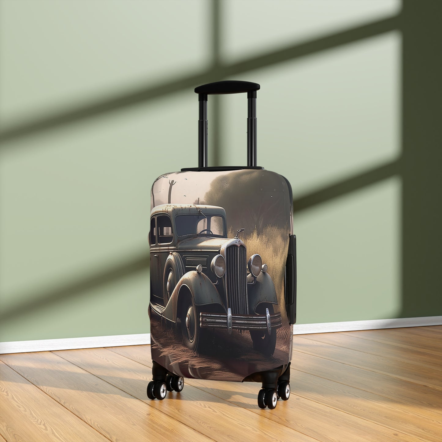 Luggage Cover, Vintage Car, awd-328