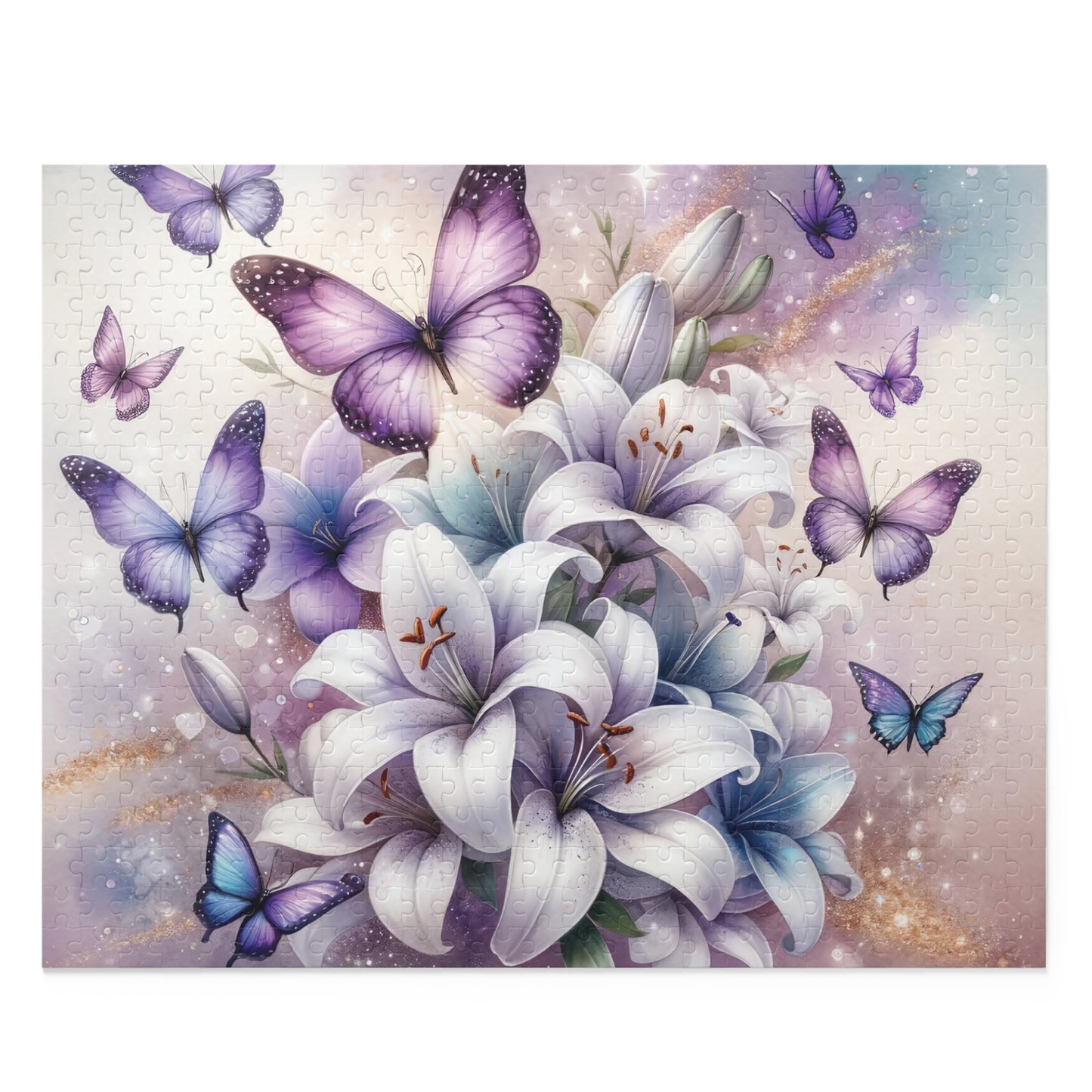 Personalised/Non-Personalised Puzzle, Butterfly Dreams (120, 252, 500-Piece)