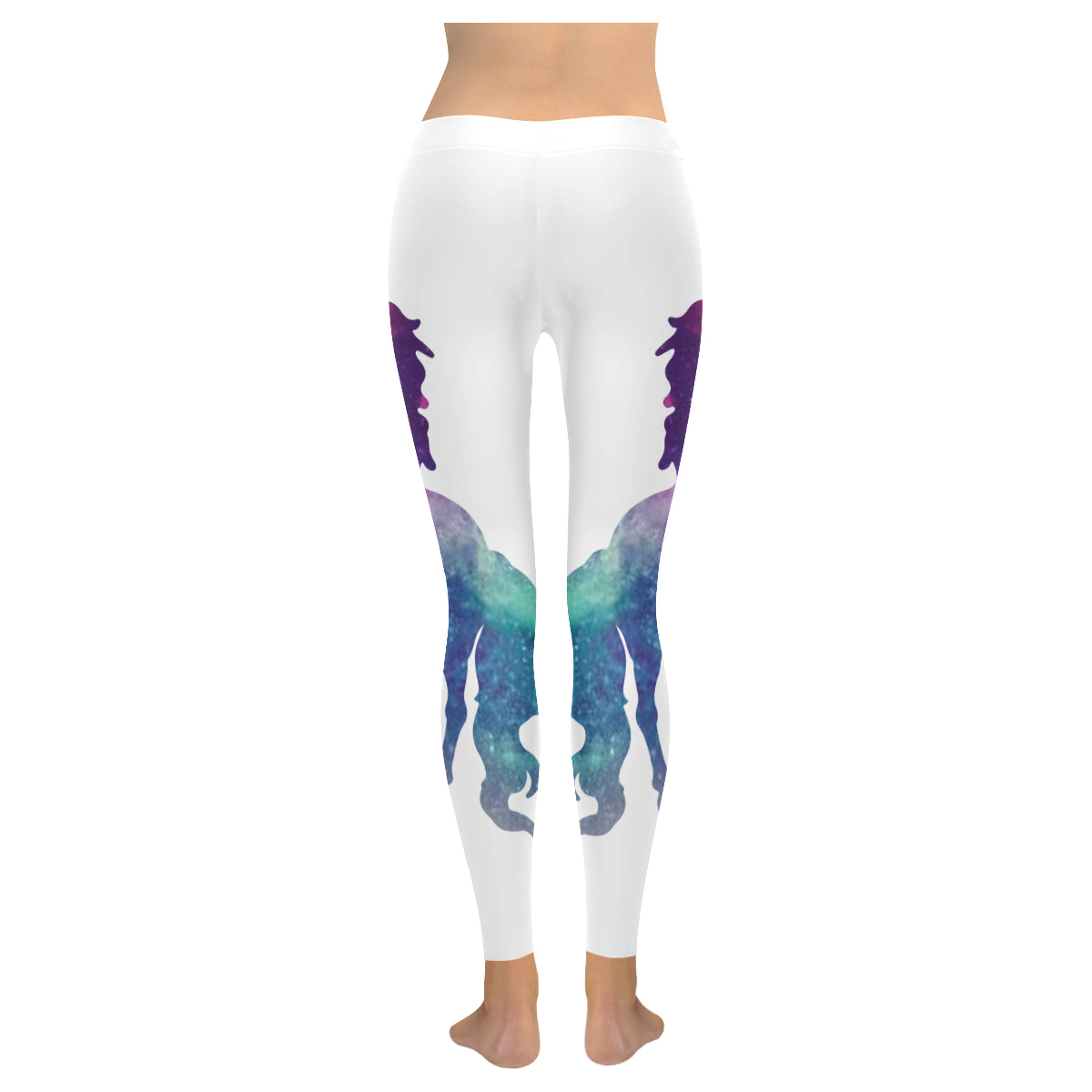 unicorn Women's Low Rise Leggings (Invisible Stitch)