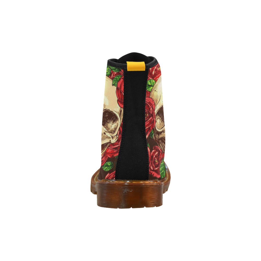 flowerskull Martin Boots For Women Model 1203H