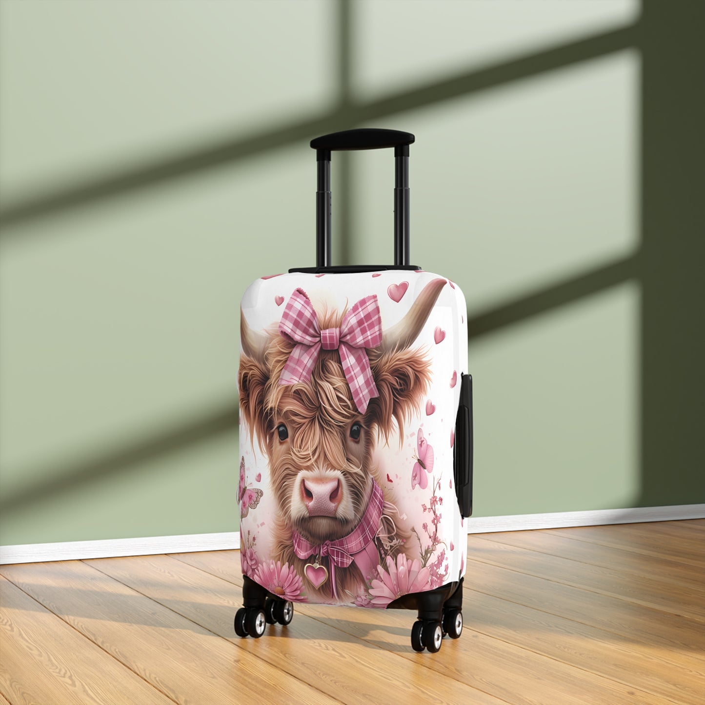 Luggage Cover, Highland Cow, awd-1742