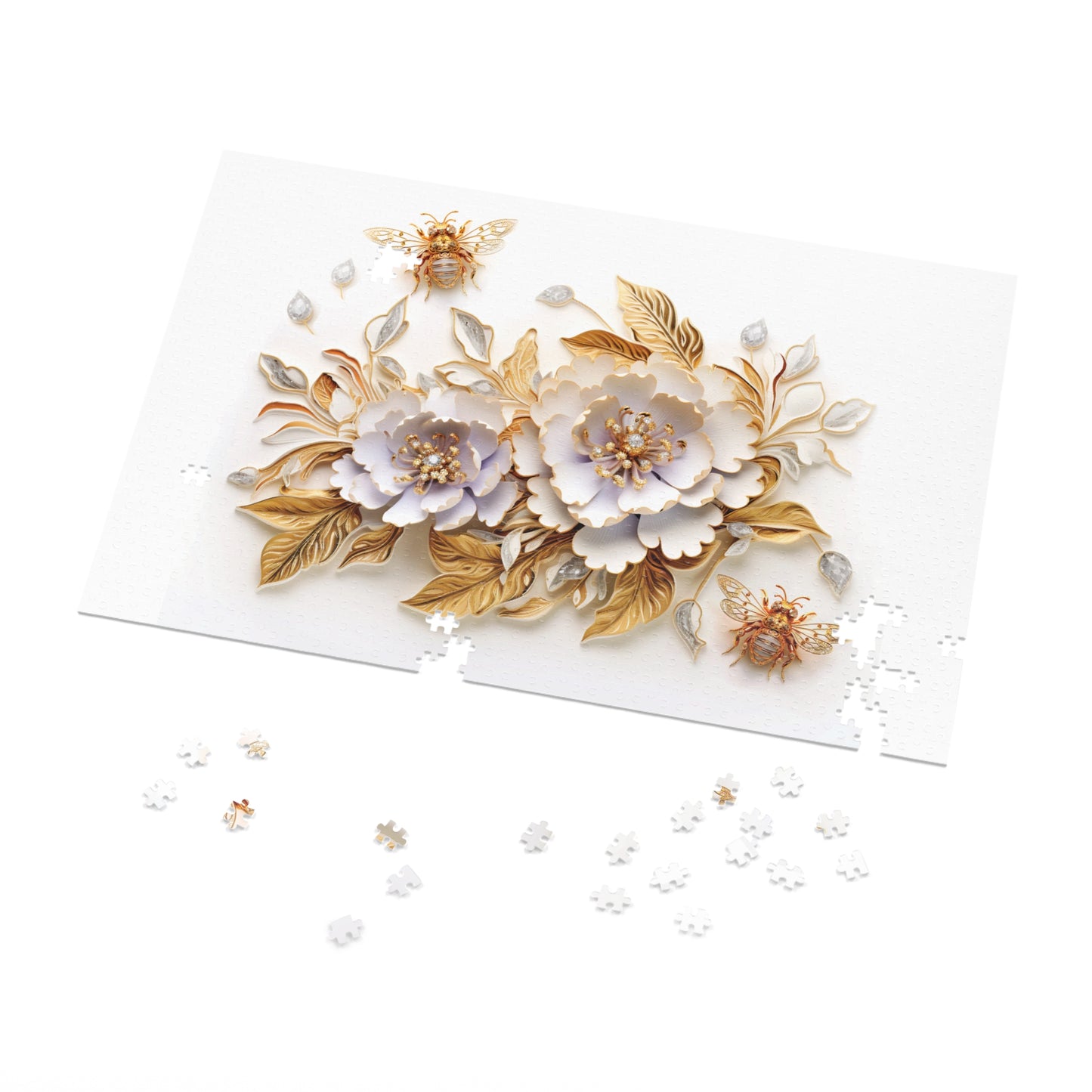 Jigsaw Puzzle, Floral, Personalised/Non-Personalised (30, 110, 252, 500,1000-Piece)