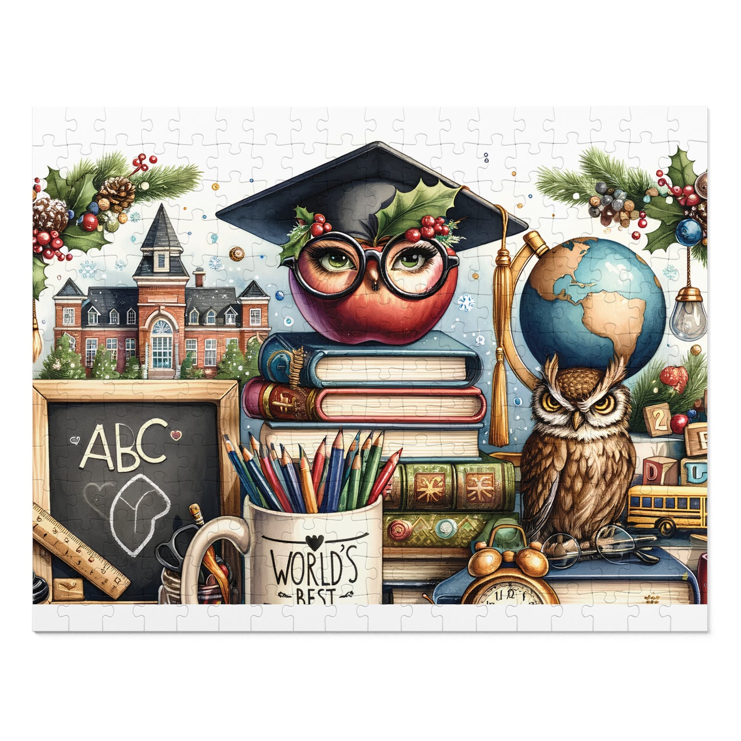 Puzzle Teacher, Personalised/Non-Personalised (30, 110, 252, 500,1000-Piece) awd-660