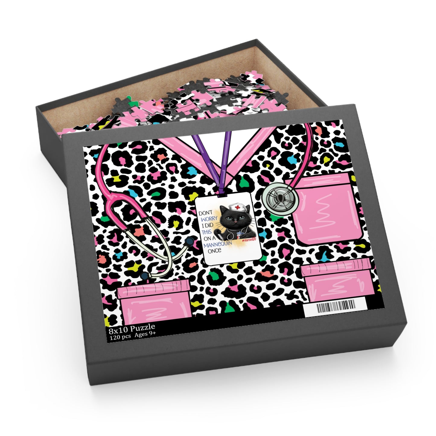 Personalised/Non-Personalised Puzzle, Nurse, Don't Worry I did this on a Mannequin Once (120, 252, 500-Piece)