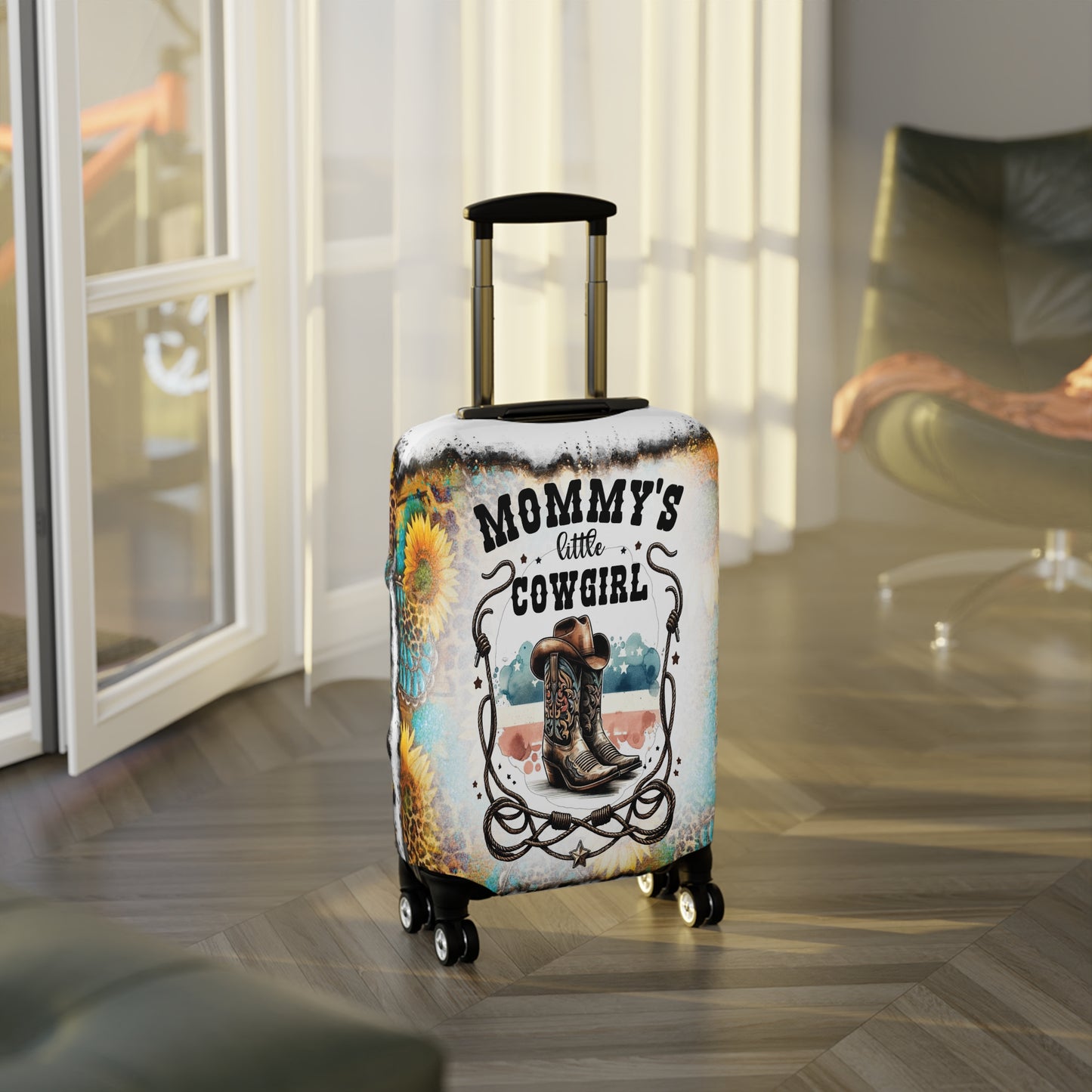 Luggage Cover, Country and Western, Mommy's Little Cowgirl, awd-1029