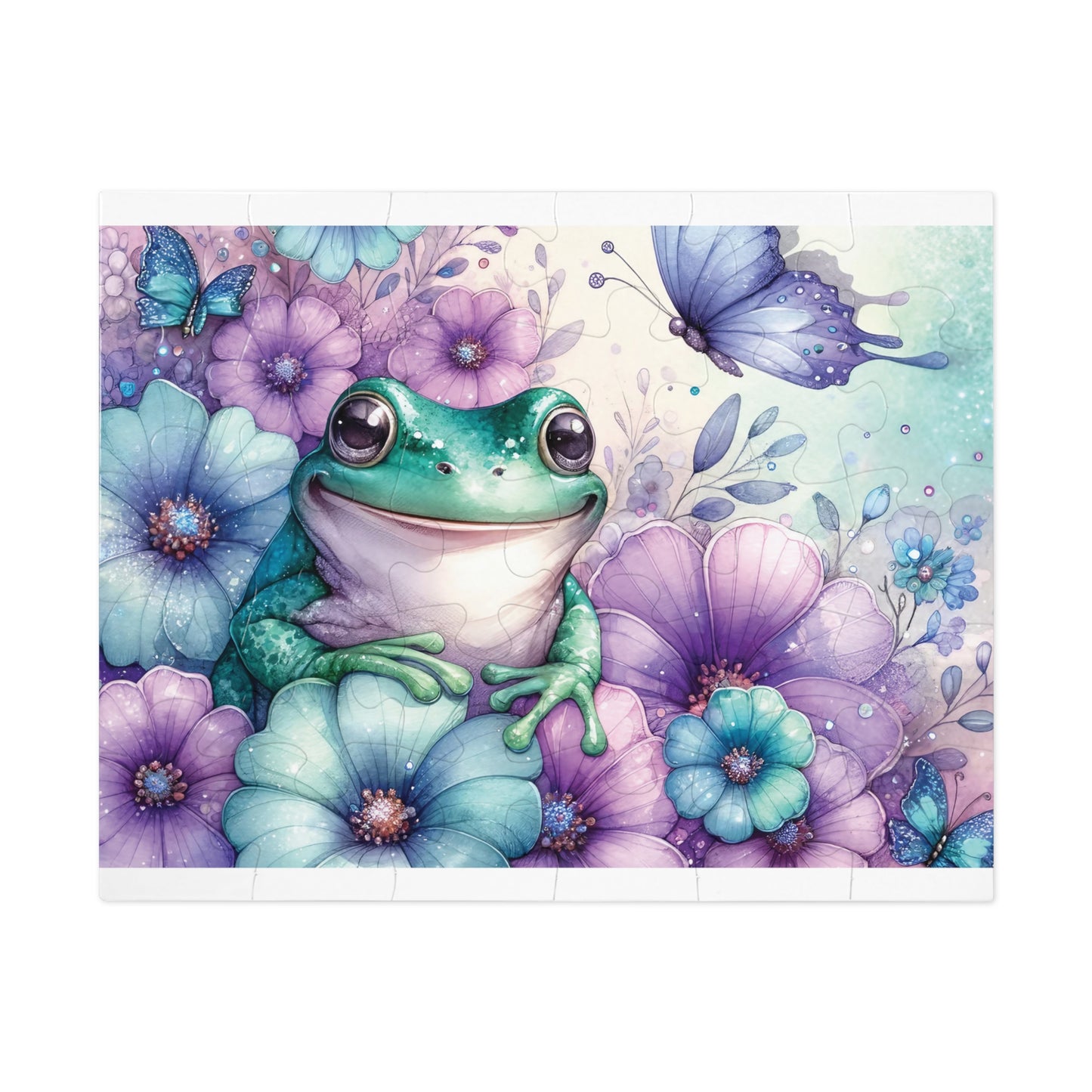 Jigsaw Puzzle, Frog, Personalised/Non-Personalised (30, 110, 252, 500,1000-Piece)