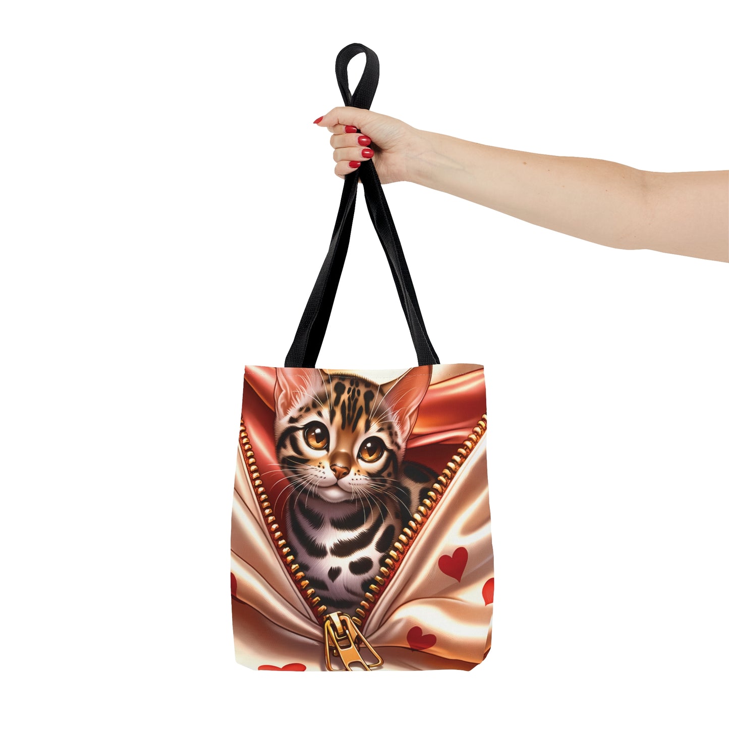 Tote Bag, Cat, Personalised/Non-Personalised Tote bag