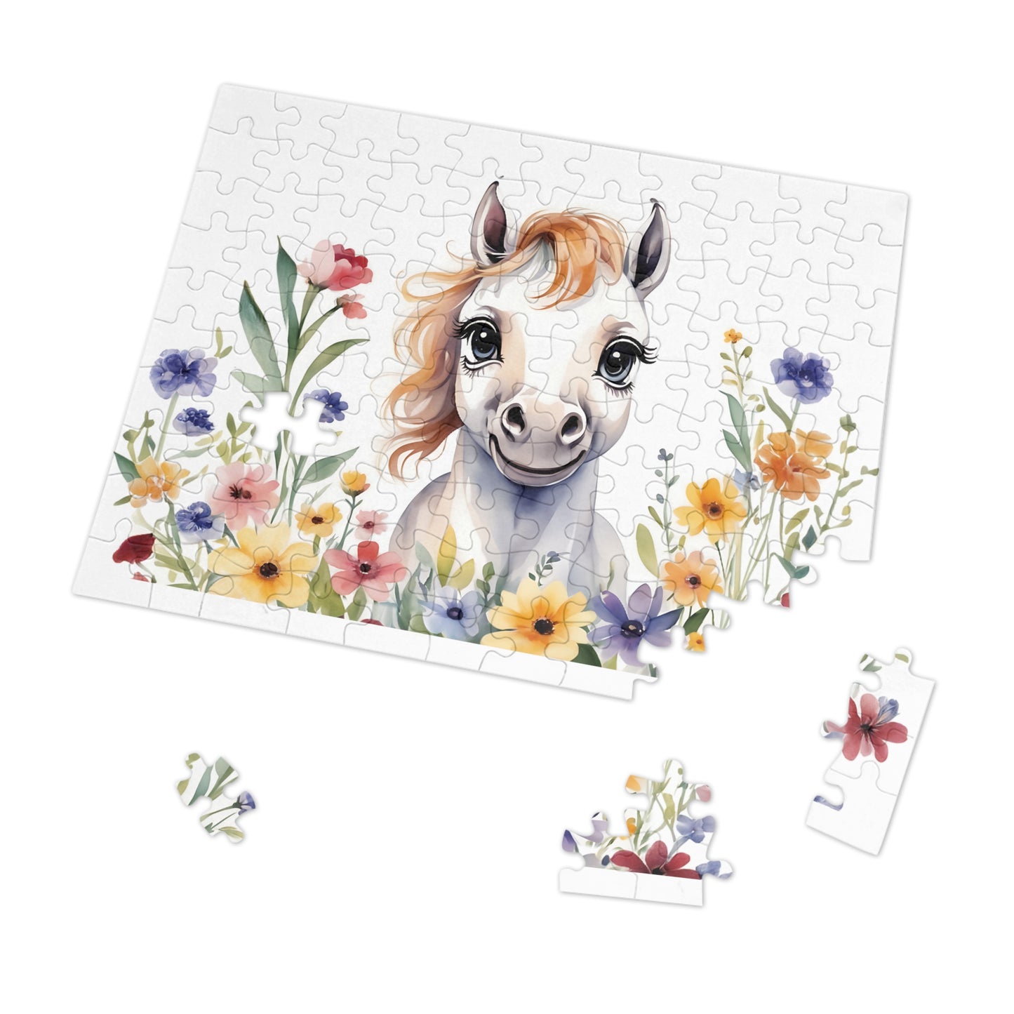 Jigsaw Puzzle, Horse, Personalised/Non-Personalised (30, 110, 252, 500,1000-Piece)