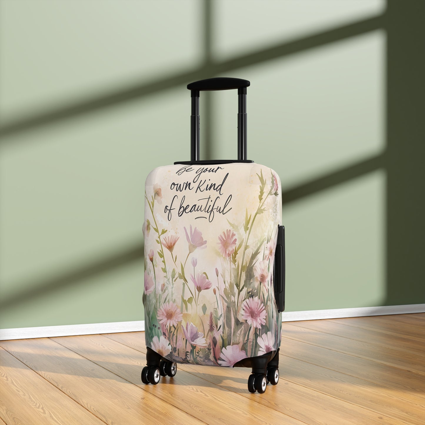 Luggage Cover, Floral, Be your own kind of beautiful, awd-1766