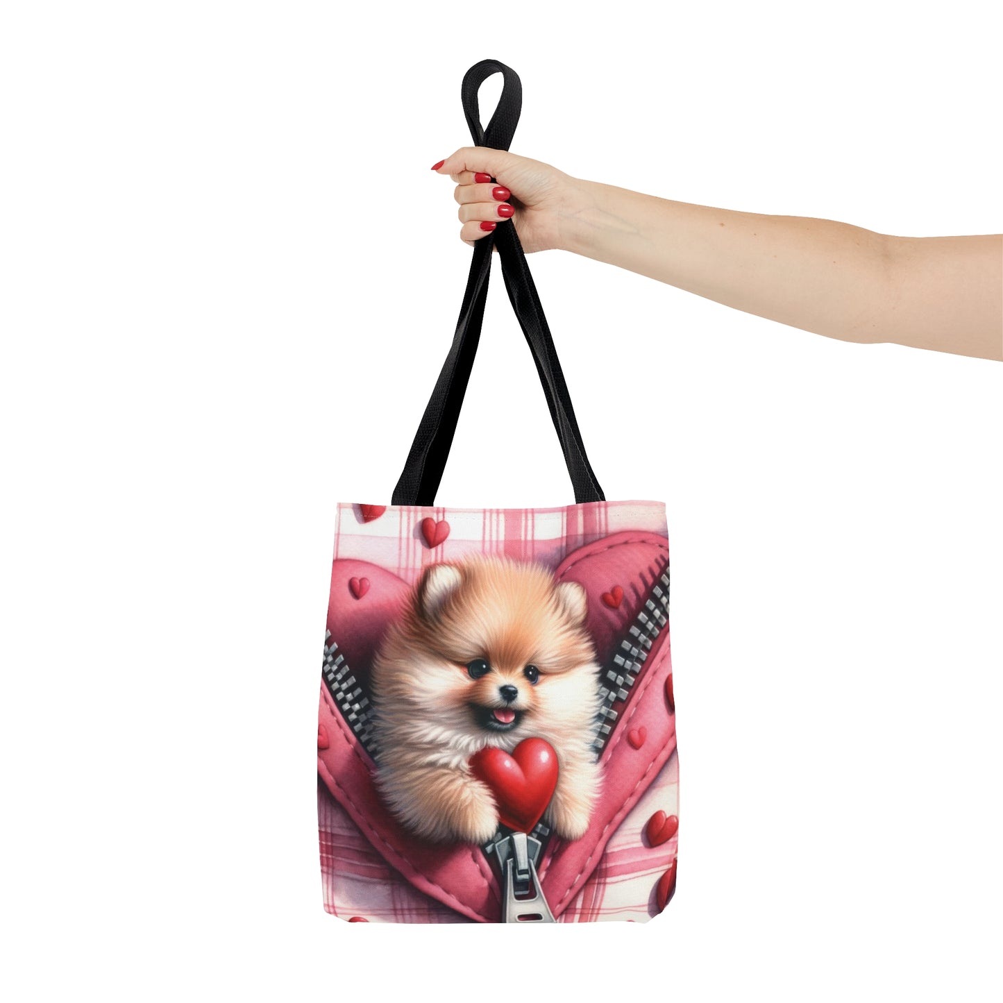 Tote Bag, Cute Dog, Personalised/Non-Personalised Tote bag