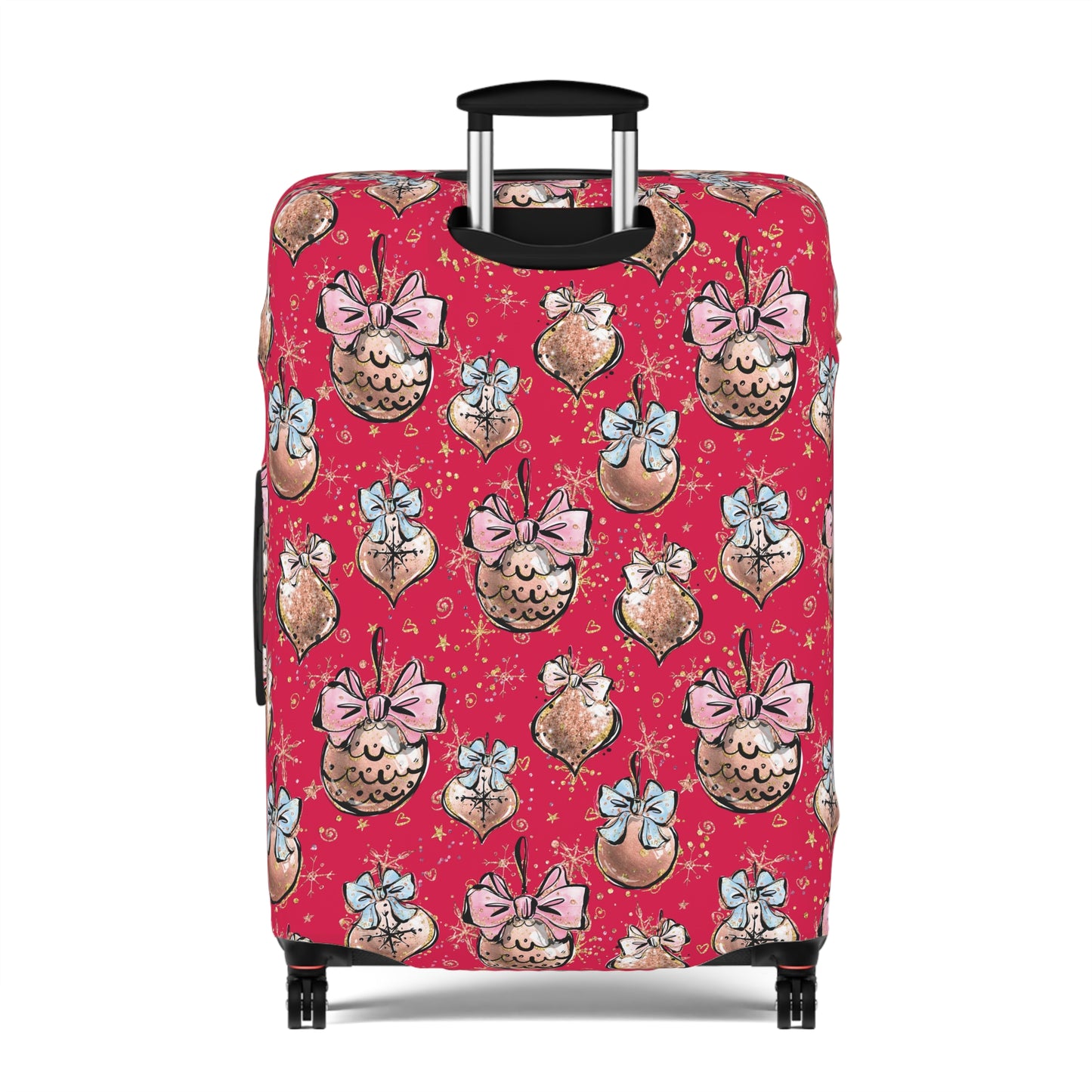 Luggage Cover, Christmas, Baubles