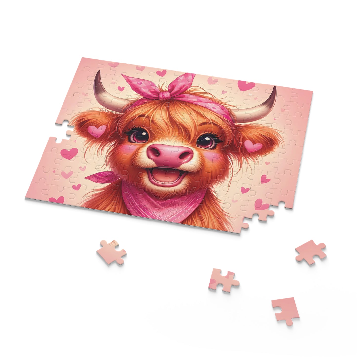 Puzzle, Highland Cow  (120, 252, 500-Piece) awd-616