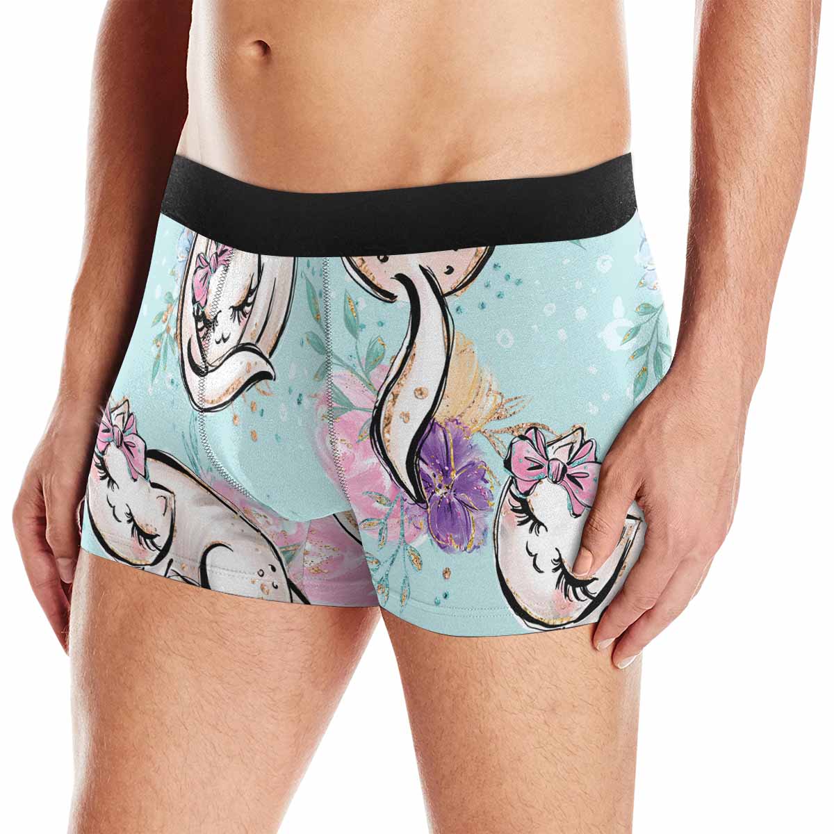 Blue Cats  AUS Men's Boxer Briefs (Made In AUS)