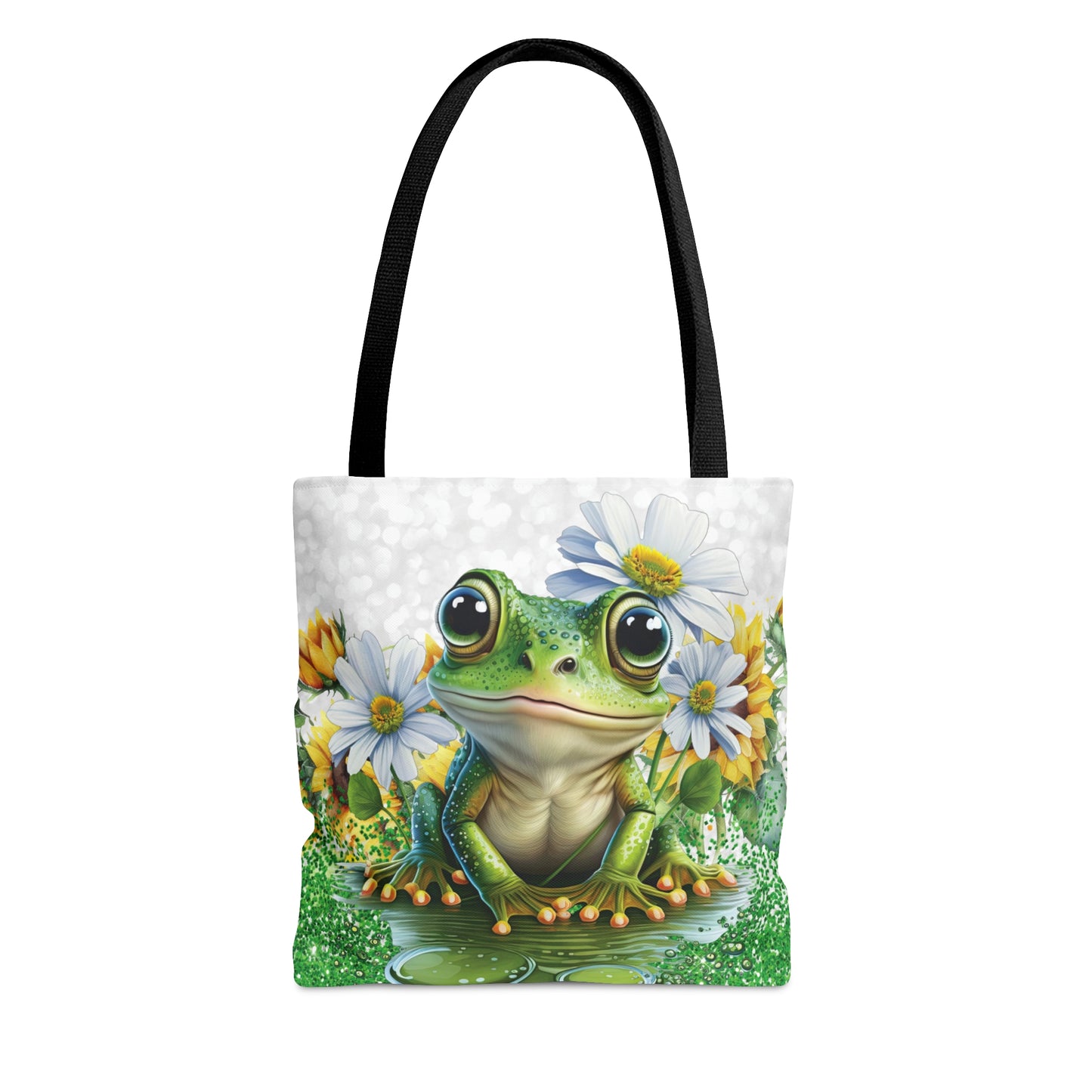 Personalised/Non-Personalised Tote Bag, Frog, Tote bag