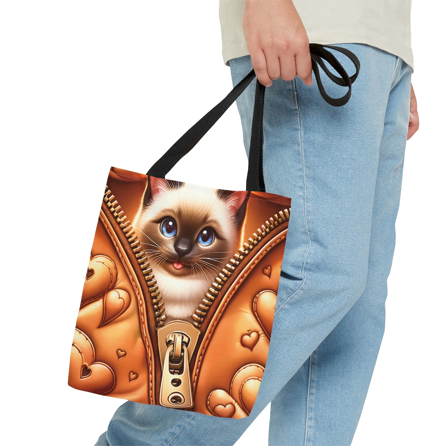 Tote Bag, Cat, Personalised/Non-Personalised Tote bag