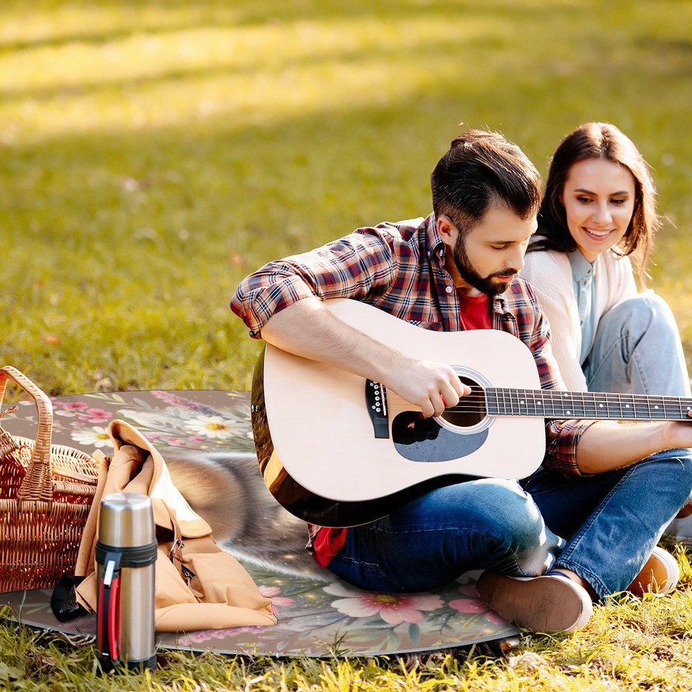 Round Picnic Mat Round outdoor picnic mat