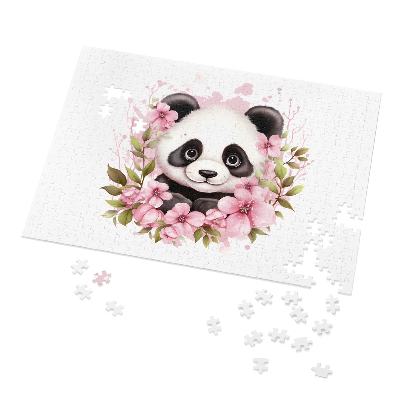 Jigsaw Puzzle, Panda, Personalised/Non-Personalised (30, 110, 252, 500,1000-Piece)