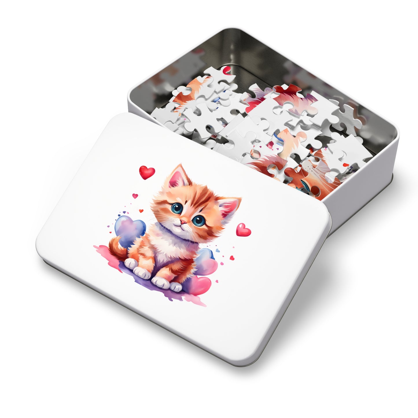 Jigsaw Puzzle, Cat, Personalised/Non-Personalised (30, 110, 252, 500,1000-Piece)