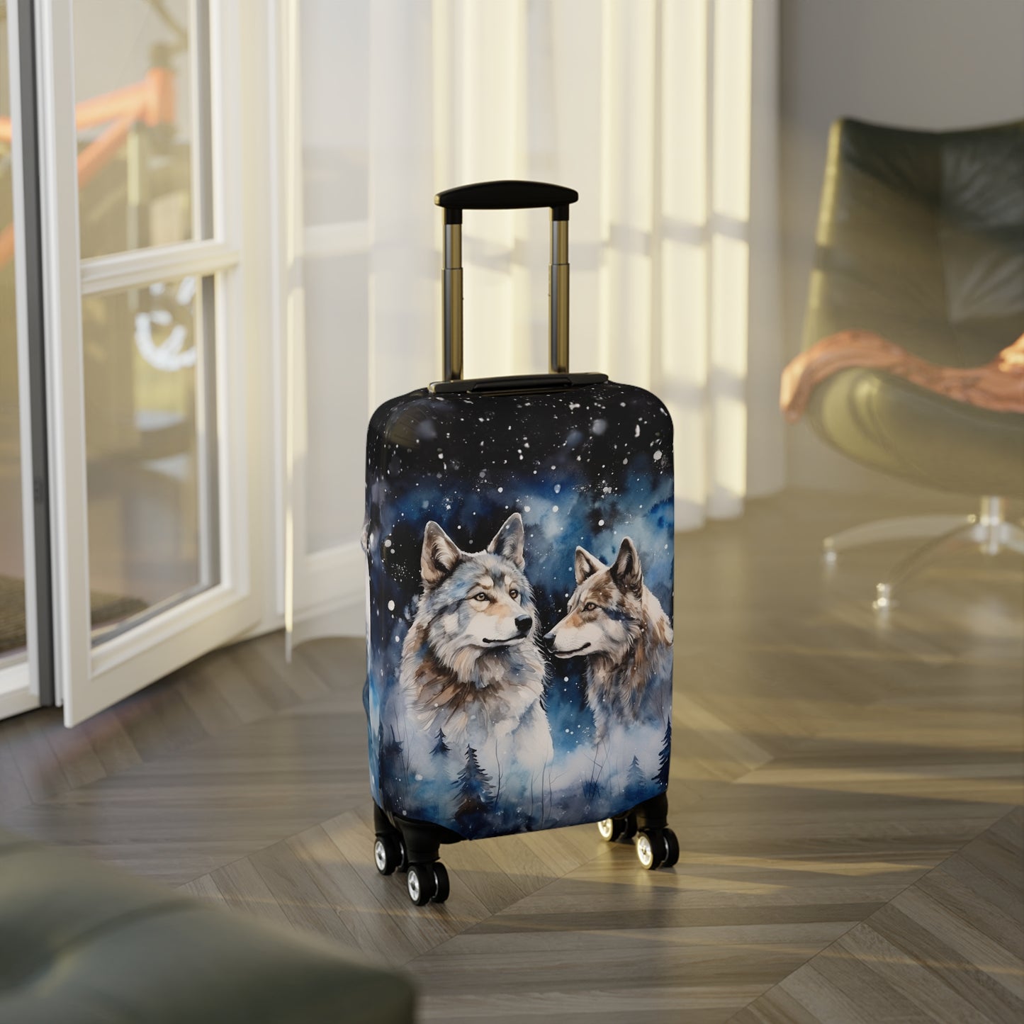 Luggage Cover, Wolves, awd-550