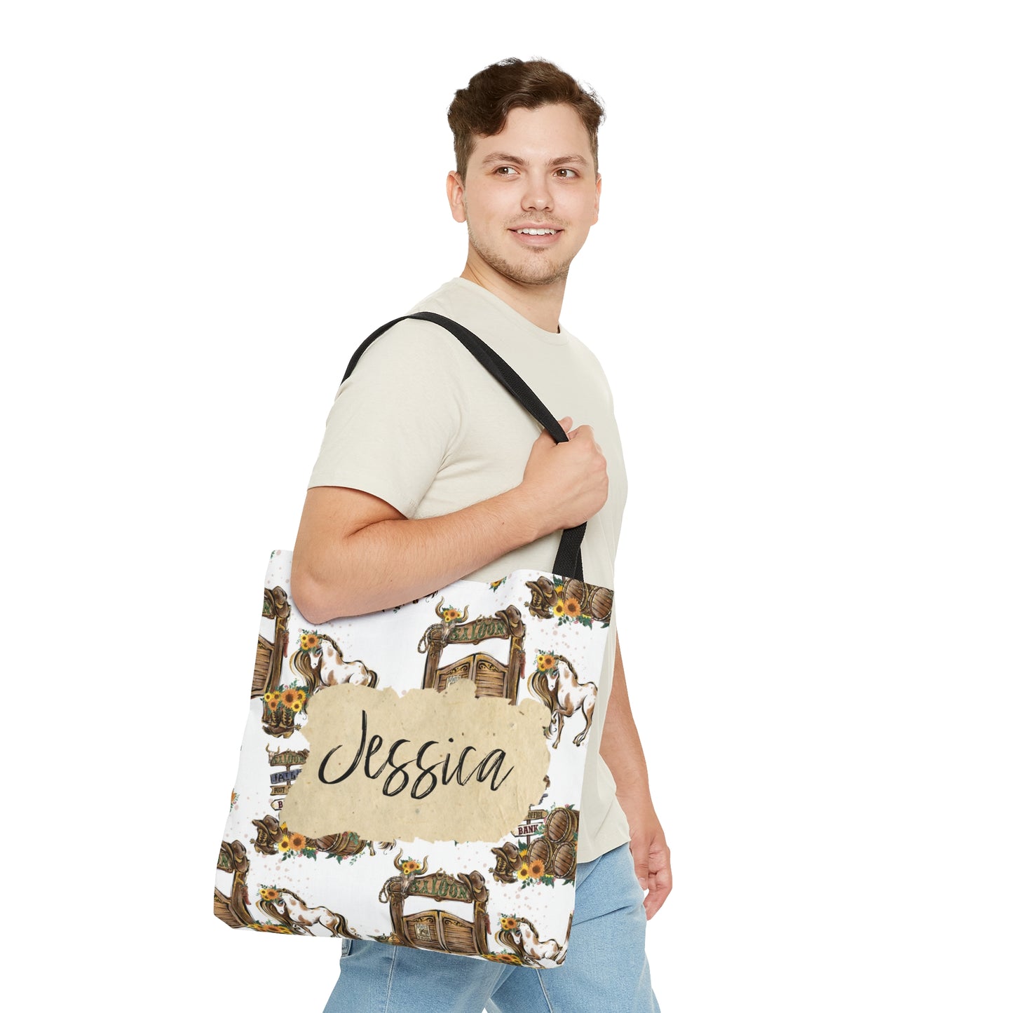 Tote Bag, Western Theme Tote bag