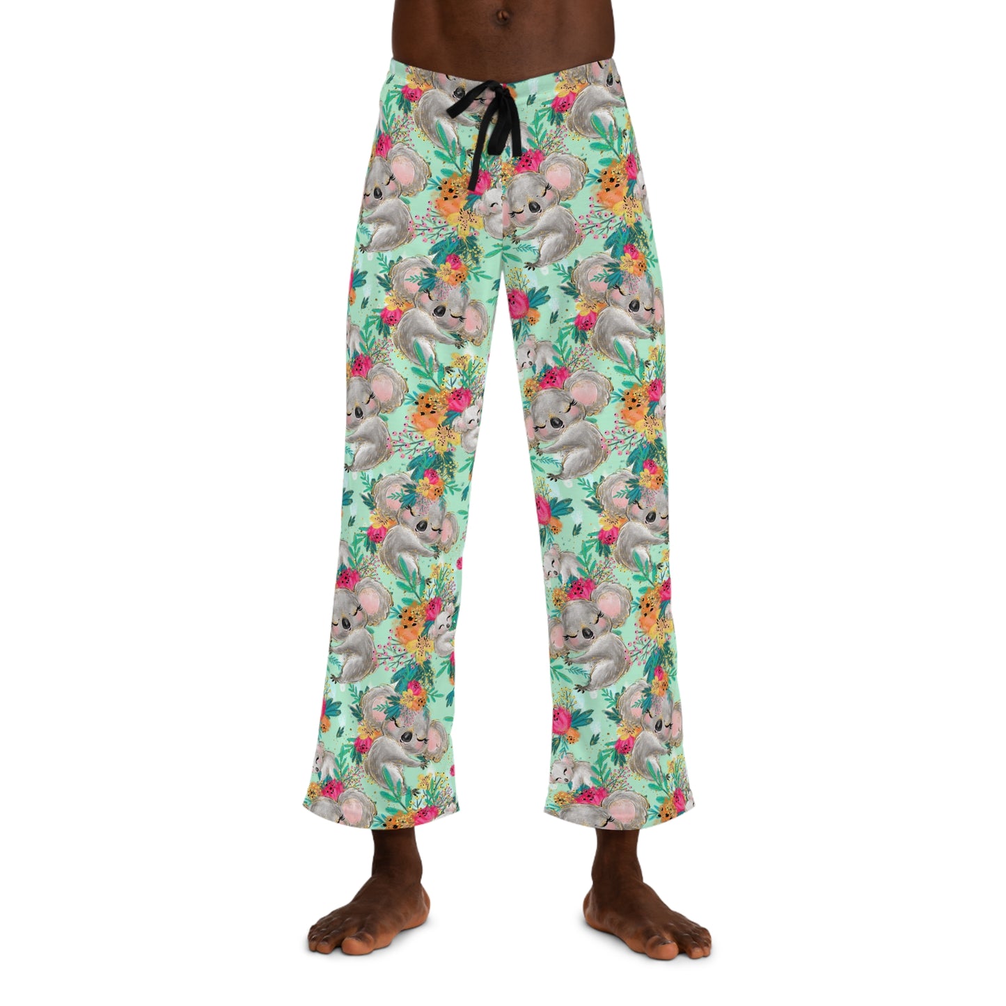 Men's Pyjama Pants, Australian Animals, Sleepwear Bottoms