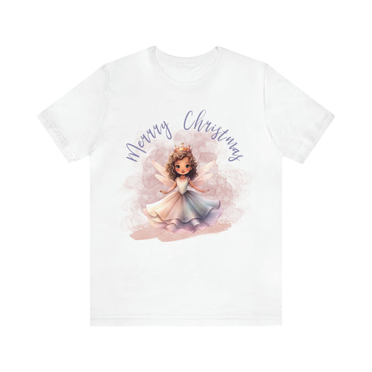 Unisex Jersey Short Sleeve Tee Christmas, Women's Fairy T-shirt - A0010