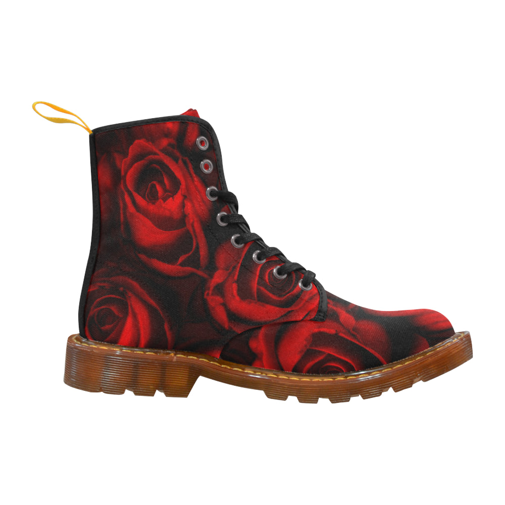 Martin Boots For Women beautiful rose
