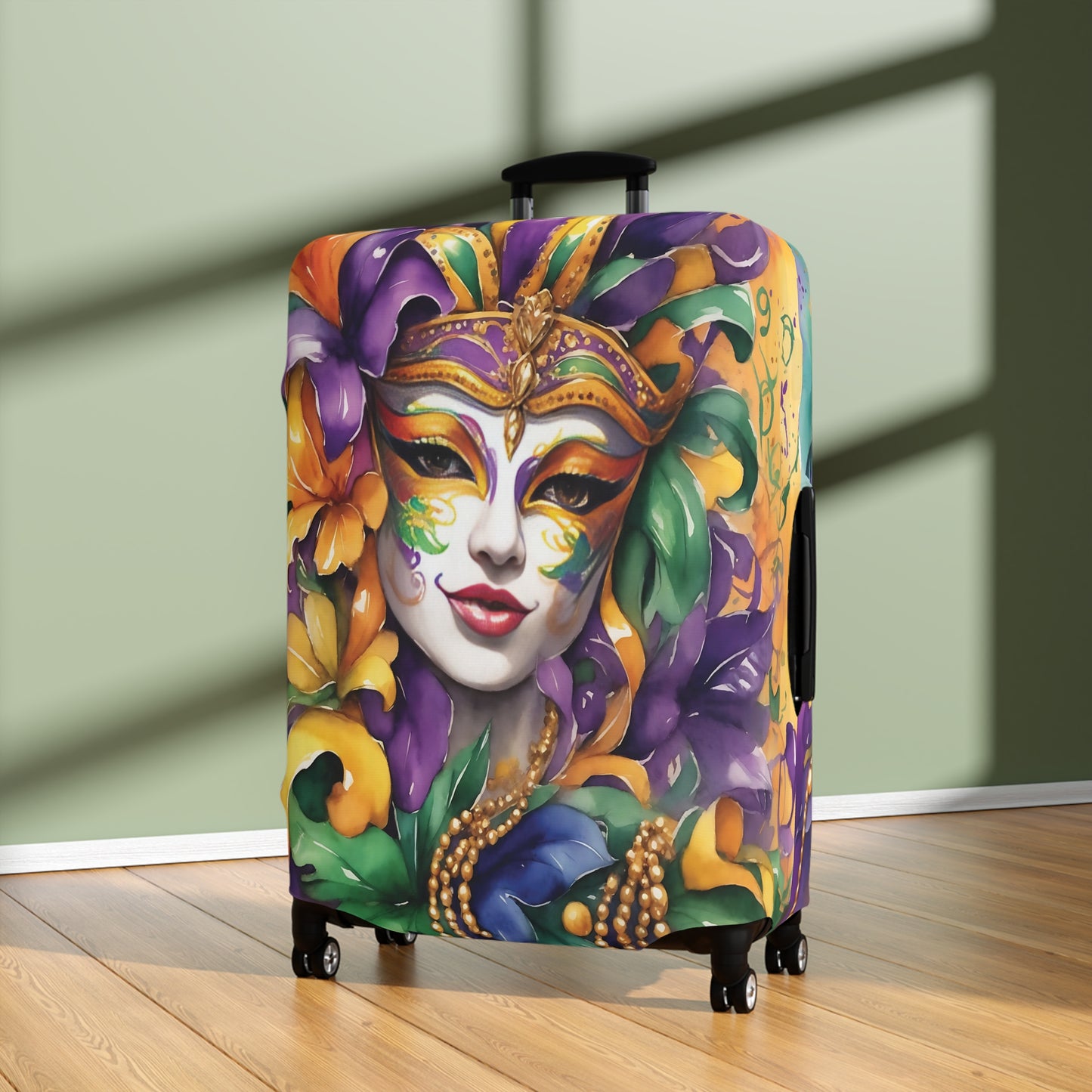 Luggage Cover, Mardi Gras, awd-442