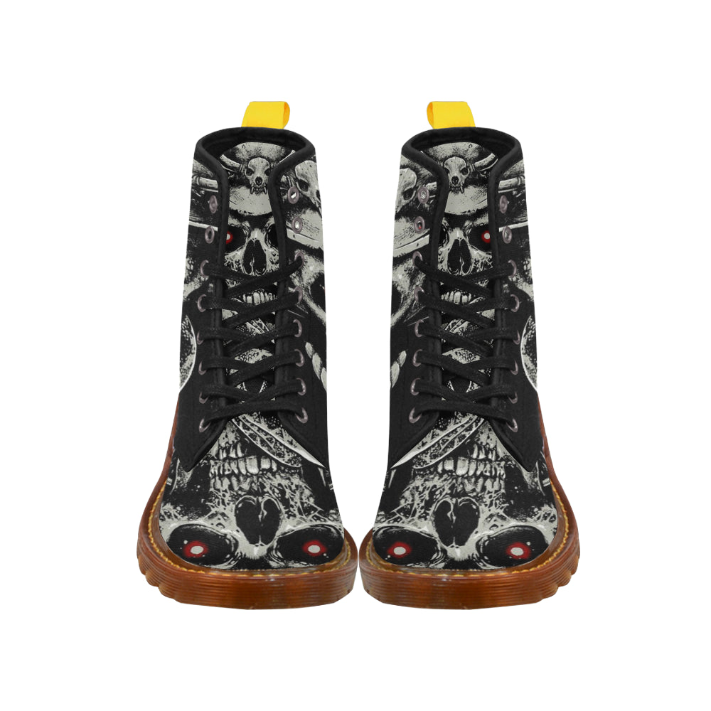 Skull Martin Boots For Women Model 1203H